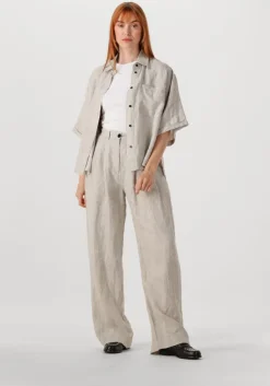 grijze withblack blouses wblwillow ss shirt