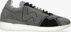 grijze womsh lage sneakers runny heren