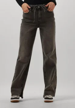 grijze y.a.s. wide jeans yasrina hmw jeans