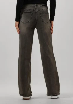 grijze y.a.s. wide jeans yasrina hmw jeans
