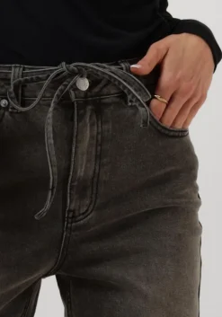 grijze y.a.s. wide jeans yasrina hmw jeans