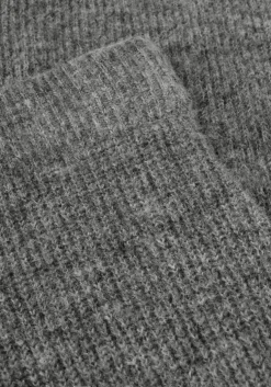 grijze ydence maxirok knitted skirt lainey