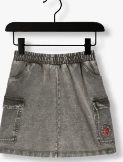 grijze z8 minirok monalisa