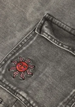 grijze z8 minirok monalisa