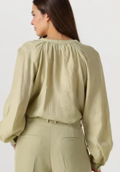 groene aaiko blouses alanza shine vis 511
