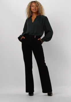 groene aaiko blouses stella uni vis 515