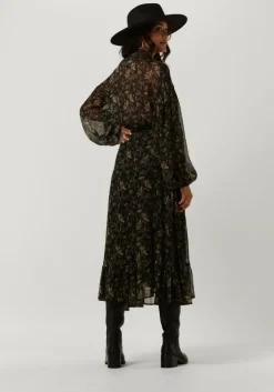 groene access midi jurk w2-3326-743