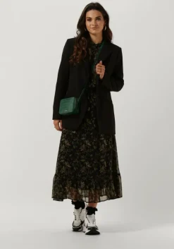 groene access midi jurk w2-3326-743