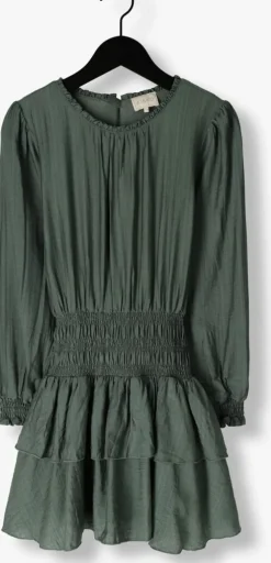 groene ai&ko mini jurk marthe structure vis 525 g