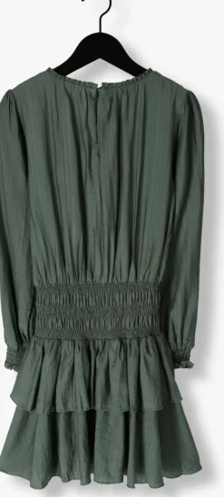 groene ai&ko mini jurk marthe structure vis 525 g