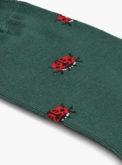 groene alfredo gonzales sokken lady bugs