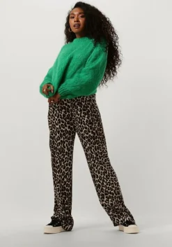 groene american dreams trui leonnie alpaca pullover