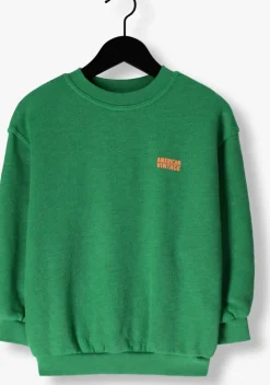 groene american vintage sweater doven sweater