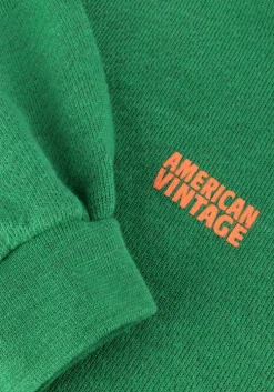 groene american vintage sweater doven sweater