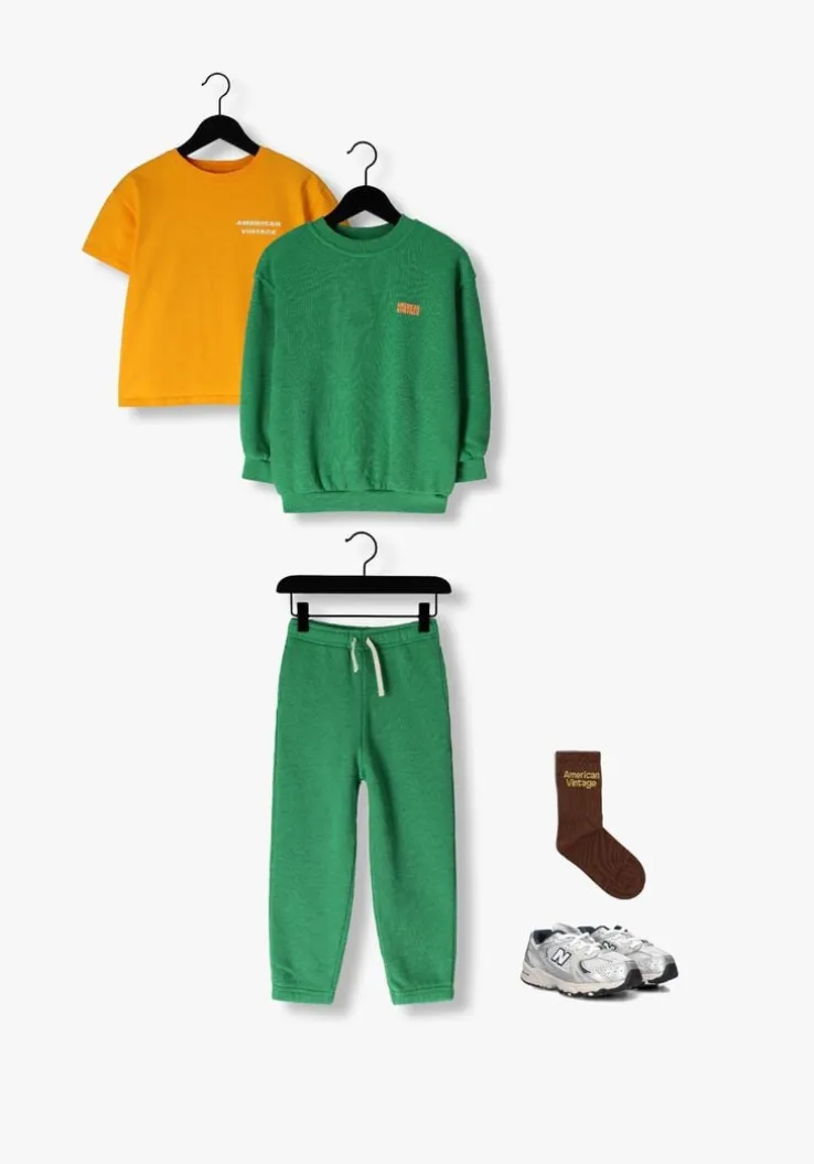 groene american vintage sweater doven sweater