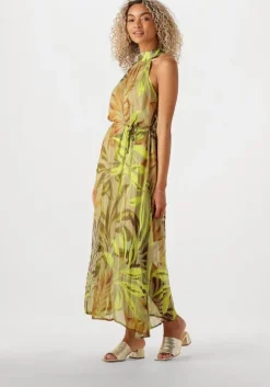 groene ana alcazar maxi jurk maxi dress