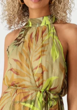 groene ana alcazar maxi jurk maxi dress