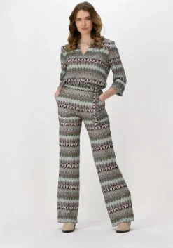 groene ana alcazar wijde broek trousers wca