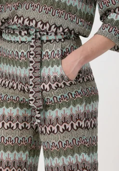 groene ana alcazar wijde broek trousers wca