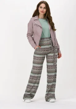 groene ana alcazar wijde broek trousers wca