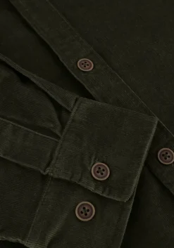 groene anerkjendt overhemd akleif solid cord shirt