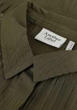 groene another label blouses dalen shirt l/s