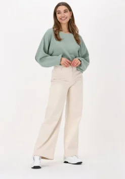 groene another label blouses maja waffle top