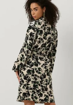 groene another label midi jurk azza lenzing dress