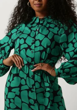 groene another label mini jurk merle dress