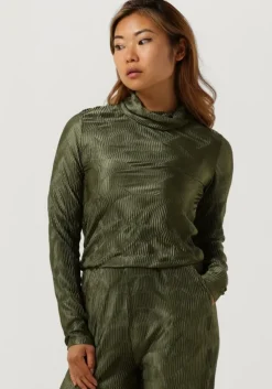 groene another label tops & t-shirts charlot top l/s