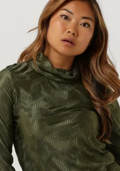 groene another label tops & t-shirts charlot top l/s