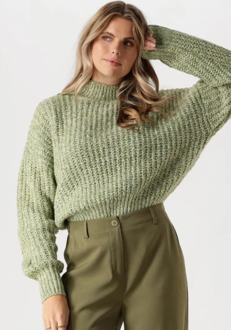 groene another label trui dylan knitted pull