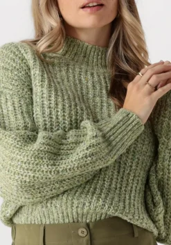 groene another label trui dylan knitted pull