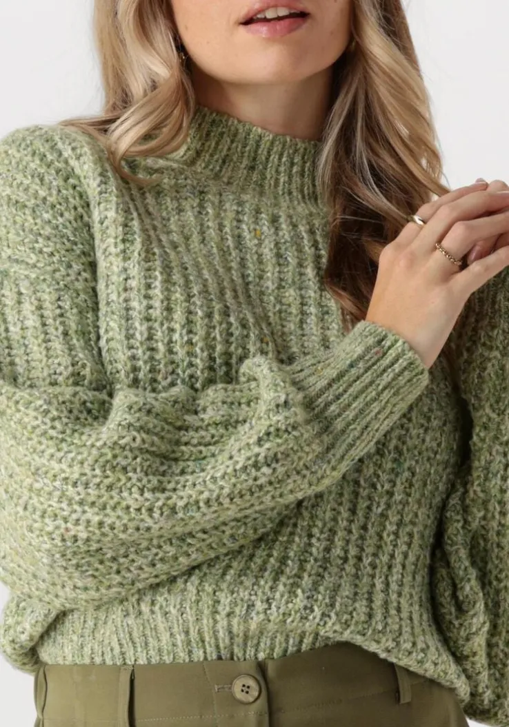 groene another label trui dylan knitted pull