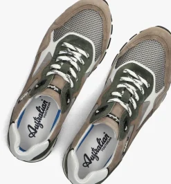 groene australian lage sneakers tiago