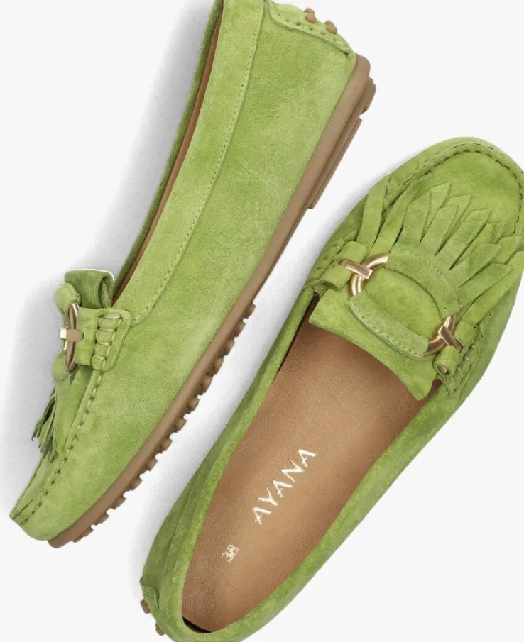 groene ayana mocassins 1268