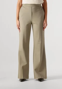 groene beaumont flared broek hope pants