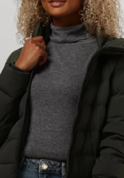 groene beaumont gewatteerde jas polly