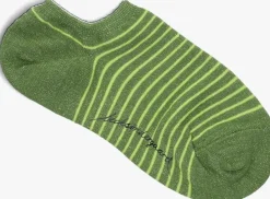 groene becksondergaard sokken stripe glitter sneakie sock