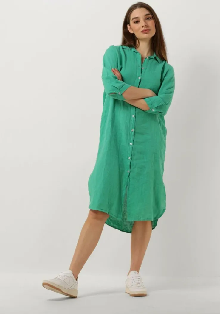 groene bellamy midi jurk domi 1