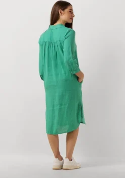 groene bellamy midi jurk domi 1