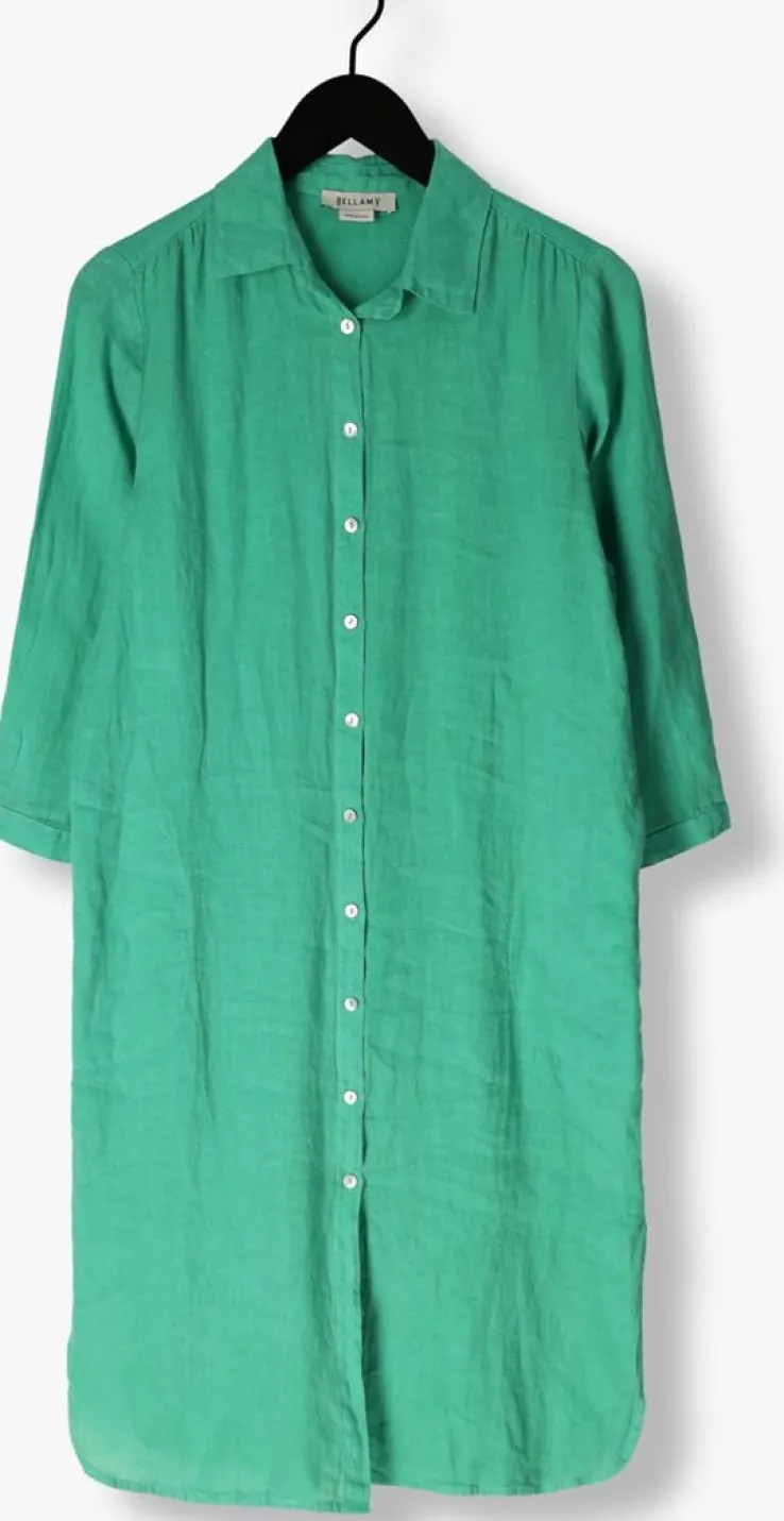 groene bellamy midi jurk domi 1