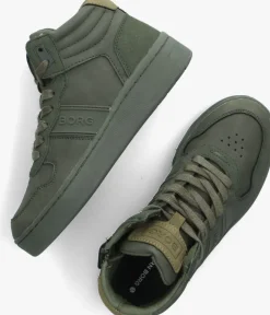 groene bjorn borg hoge sneakers t2200 mid tnl k