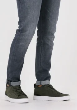 groene blackstone lage sneakers sg28
