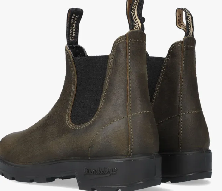 groene blundstone chelsea boots original dames