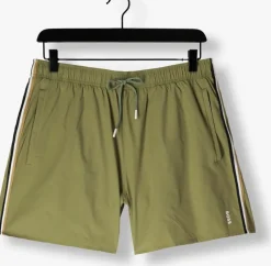 groene boss black zwembroeken iconic