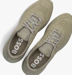 groene boss lage sneakers c ttnm runn