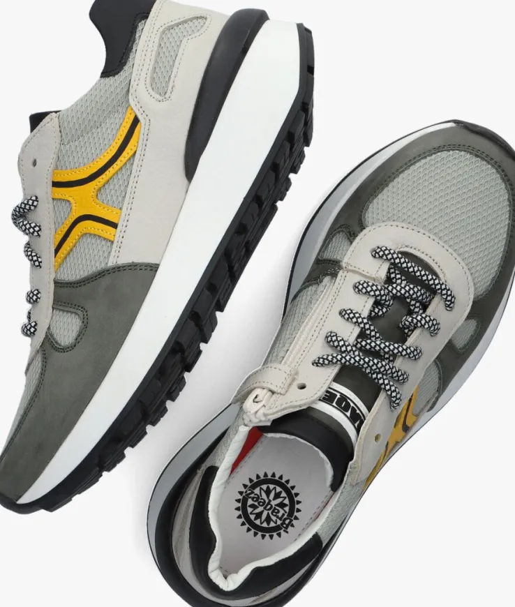 groene braqeez lage sneakers vita vienna