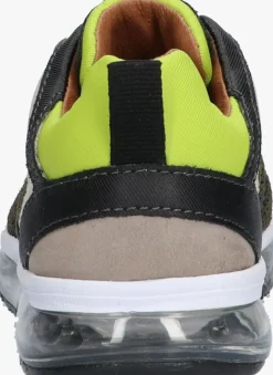 groene braqeez lage sneakers waylon warschau