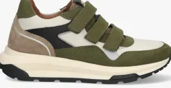 groene braqeez lage sneakers fygo flash